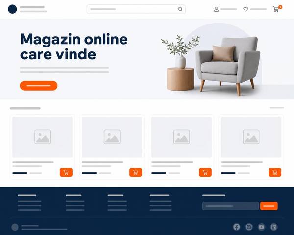 Exemplu de magazin online creat de NCHDesign